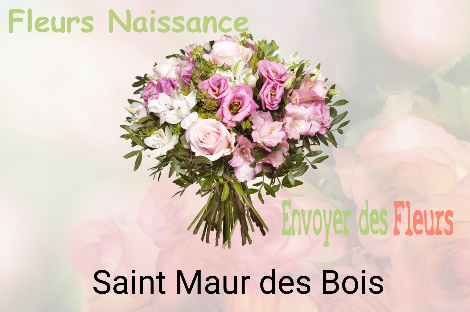 Bouquet de fleurs de naissance livré à Saint-Maur-des-Bois