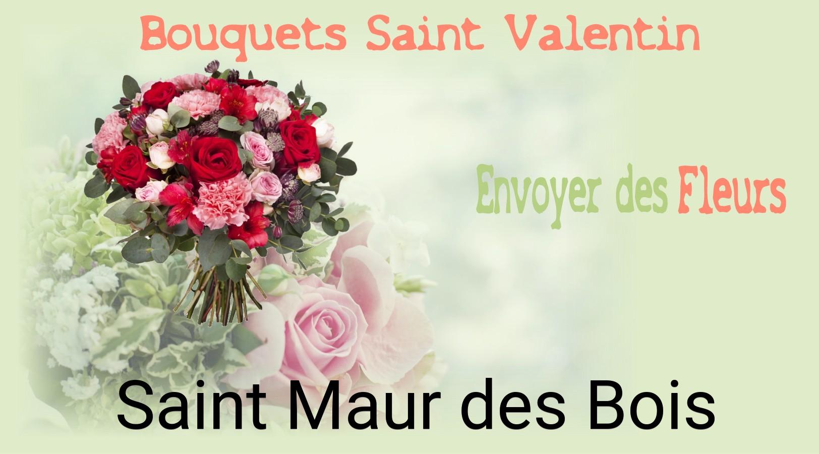 Roses de Saint-Valentin livrées à Saint-Maur-des-Bois